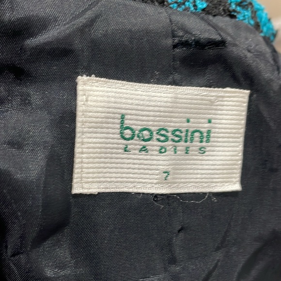 Bossini Turquoise Tweed, Double-breasted blazer, NWT - Picture 7 of 8